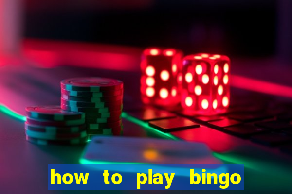 how to play bingo bonus scratch card