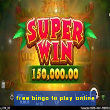 free bingo to play online