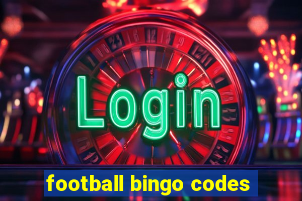 football bingo codes