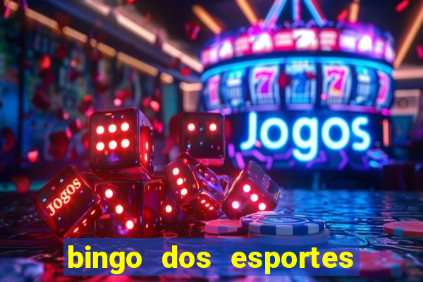 bingo dos esportes para imprimir