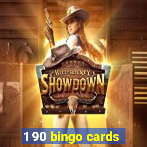 1 90 bingo cards