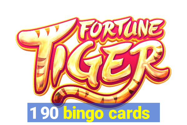 1 90 bingo cards