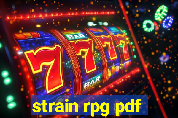 strain rpg pdf