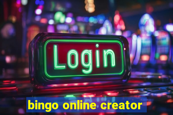 bingo online creator