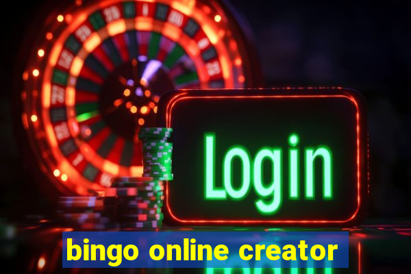 bingo online creator