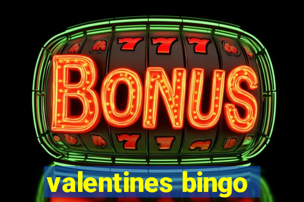 valentines bingo