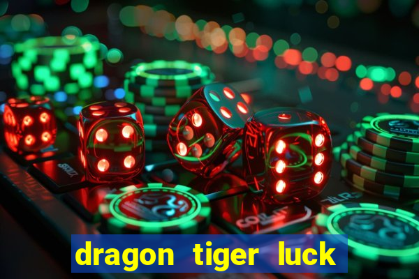 dragon tiger luck demo pg slot