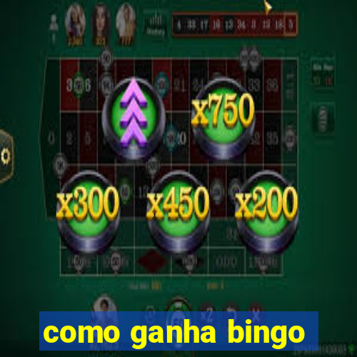 como ganha bingo