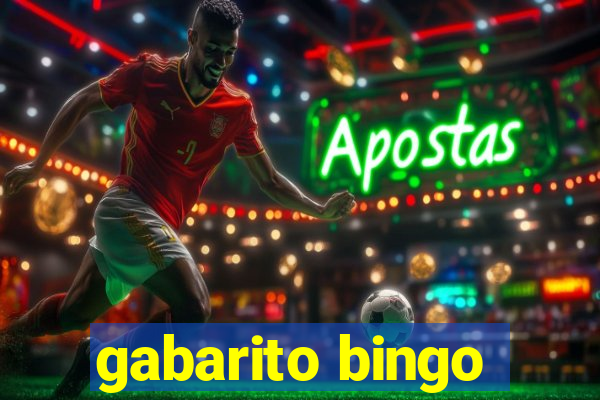 gabarito bingo