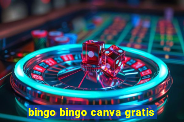 bingo bingo canva gratis