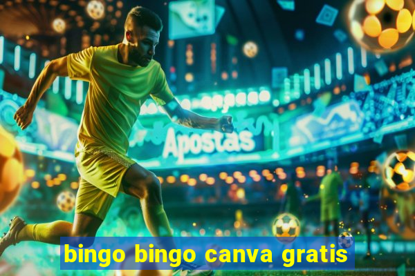 bingo bingo canva gratis