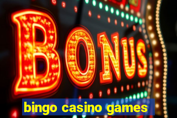 bingo casino games