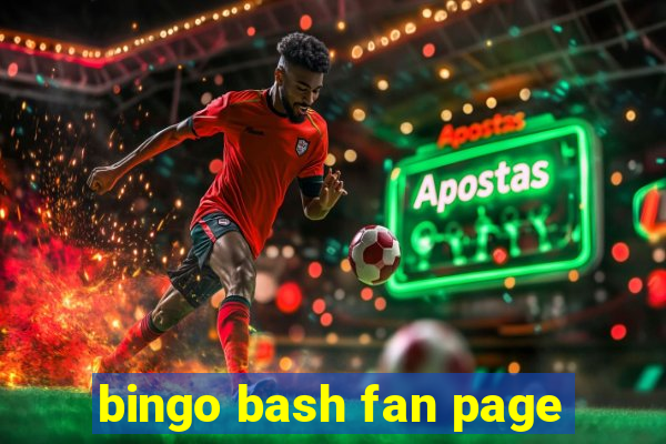 bingo bash fan page