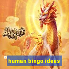 human bingo ideas