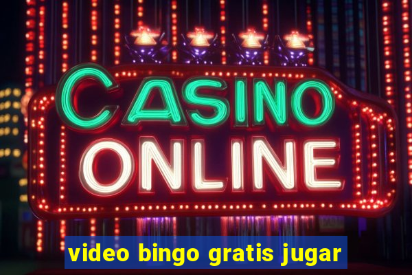 video bingo gratis jugar