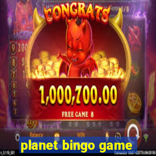 planet bingo game