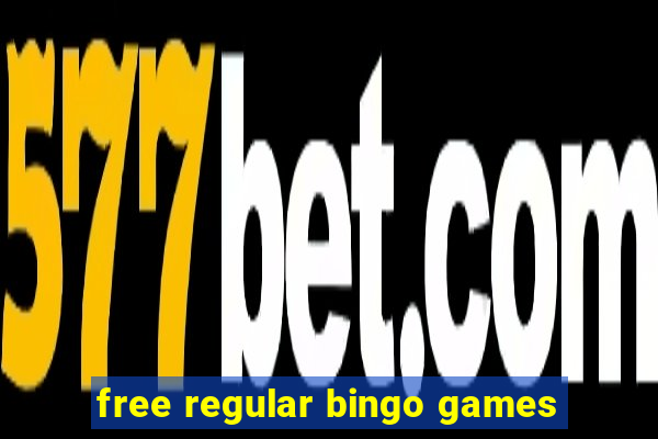 free regular bingo games