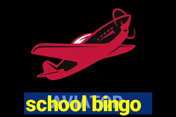 school bingo