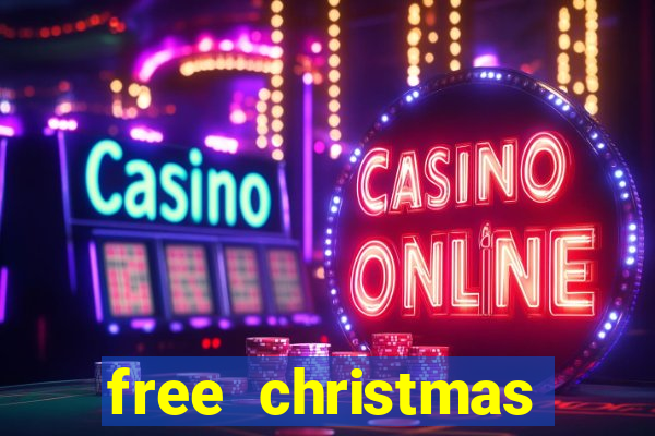 free christmas bingo cards