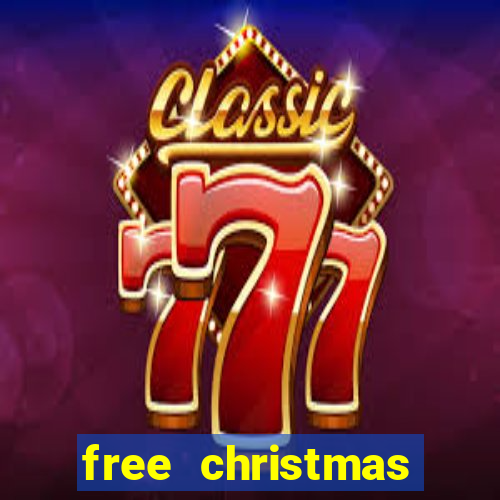 free christmas bingo cards