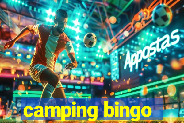 camping bingo