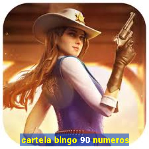 cartela bingo 90 numeros