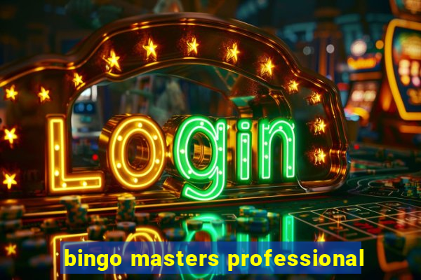 bingo masters professional