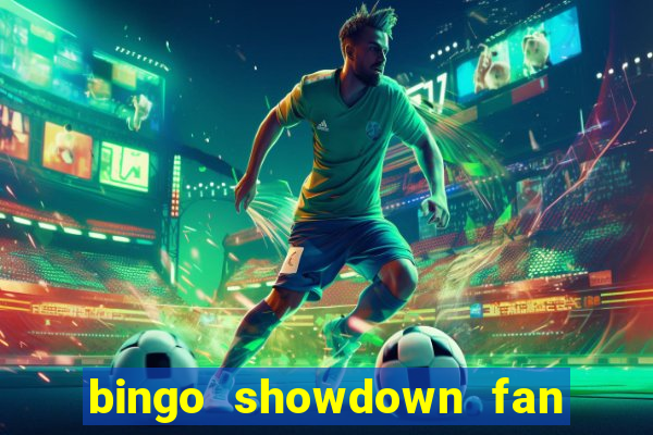 bingo showdown fan page freebies