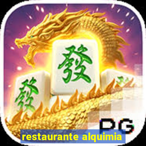 restaurante alquimia