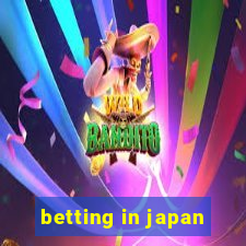 betting in japan