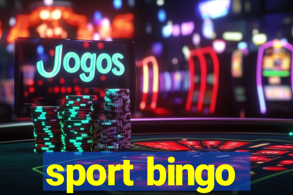 sport bingo