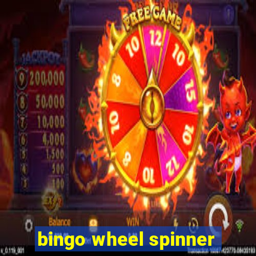 bingo wheel spinner