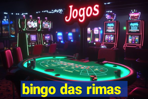 bingo das rimas