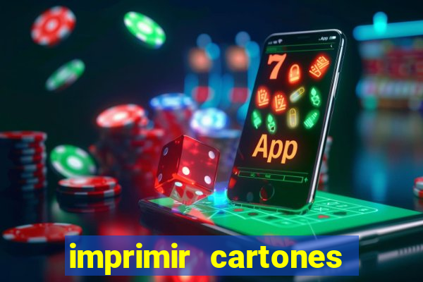 imprimir cartones de bingo