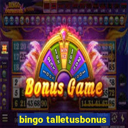 bingo talletusbonus