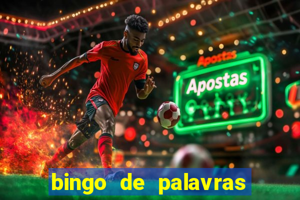 bingo de palavras de natal