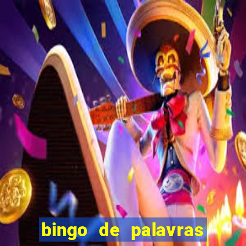 bingo de palavras de natal