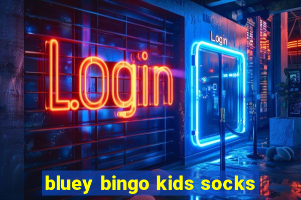 bluey bingo kids socks