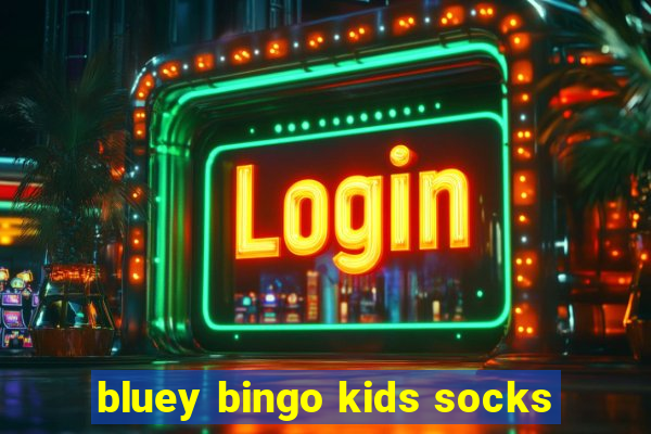 bluey bingo kids socks