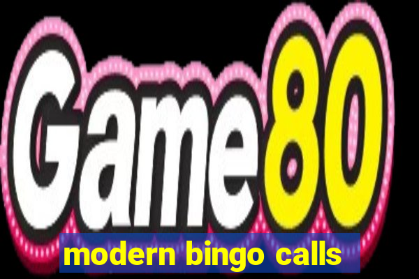 modern bingo calls