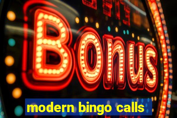 modern bingo calls