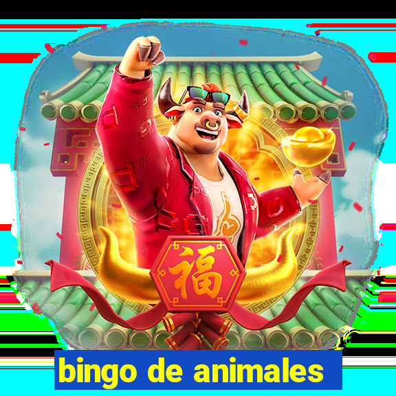 bingo de animales