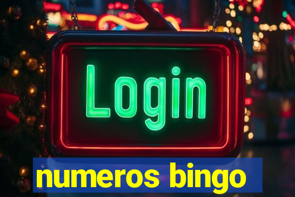 numeros bingo