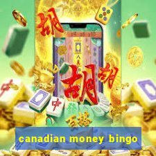 canadian money bingo