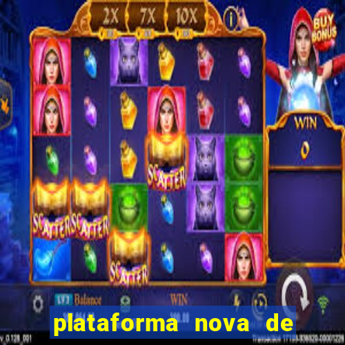 plataforma nova de jogos de aposta