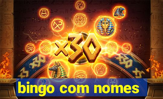 bingo com nomes