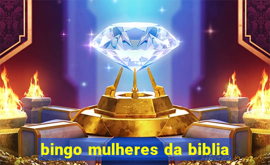 bingo mulheres da biblia