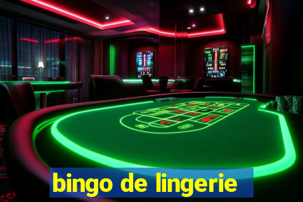 bingo de lingerie