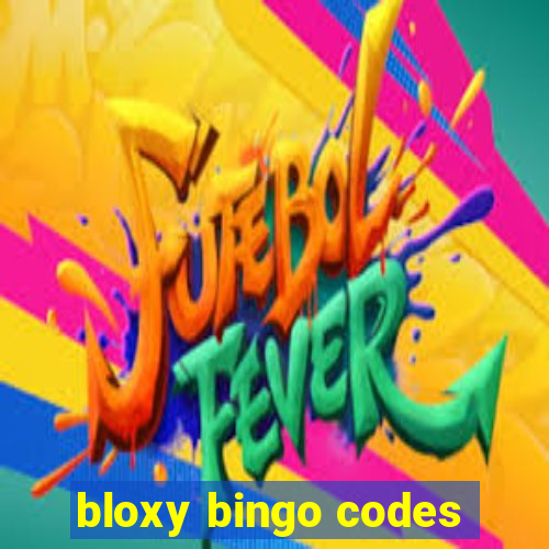 bloxy bingo codes