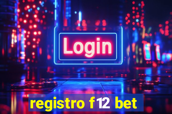 registro f12 bet